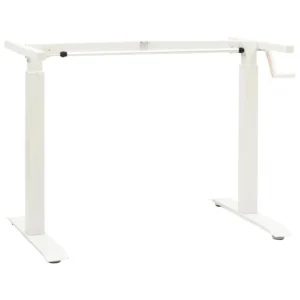 Zit-stabureauframe met slinger handmatig zwart