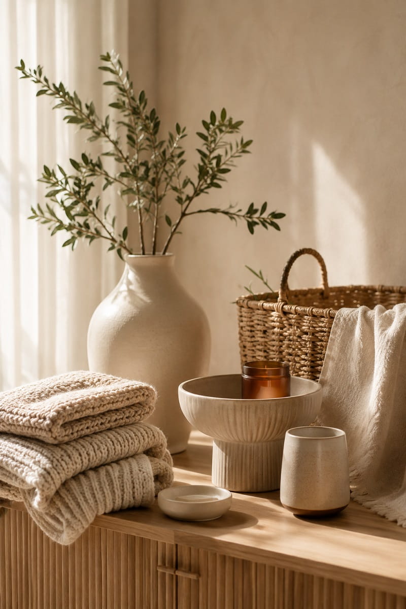 Zorgvuldig geselecteerde woonaccessoires uit het Nido Home assortiment